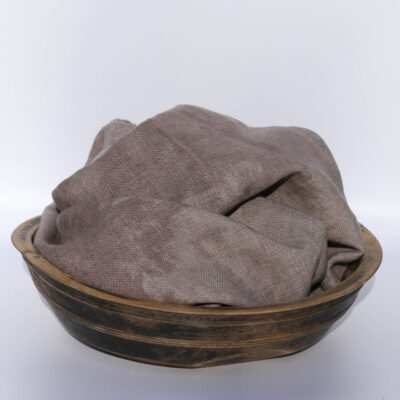 Weathered Stone Hand Dyed Linen by Blackberry Primitives