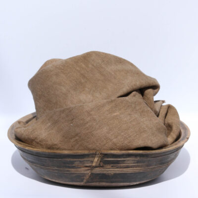 Stoneware Hand Dyed Linen by Blackberry Primitives