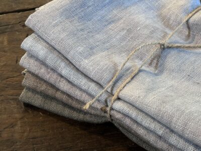 Hand Dyed Linen - Blackberry Primitives